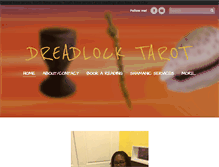 Tablet Screenshot of dreadlocktarot.com
